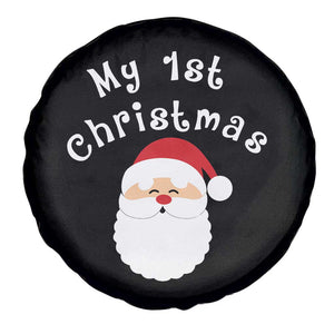 My First Christmas Spare Tire Cover Baby's First Holiday Xmas Santa TS10 Print Your Wear