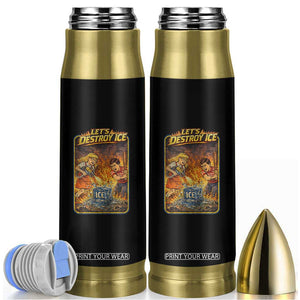 Subtle Abolish Ice Bullet Tumbler Retro Protest Satirical Graphic Let's Destroy Ice TS10 Black Print Your Wear