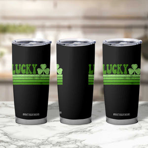 Retro Lucky Tumbler Cup St Patricks Day Irish Shamrock TS10 Print Your Wear