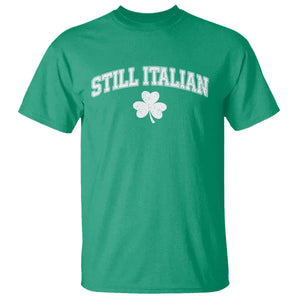 St Patricks Day Italian T Shirt Funny Retro Varsity Sporty Style Shamrock TS10 Irish Green Print Your Wear