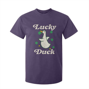 Lucky Duck T Shirt For Kid St Patricks Day Shamrock Irish TS10 Purple Print Your Wear