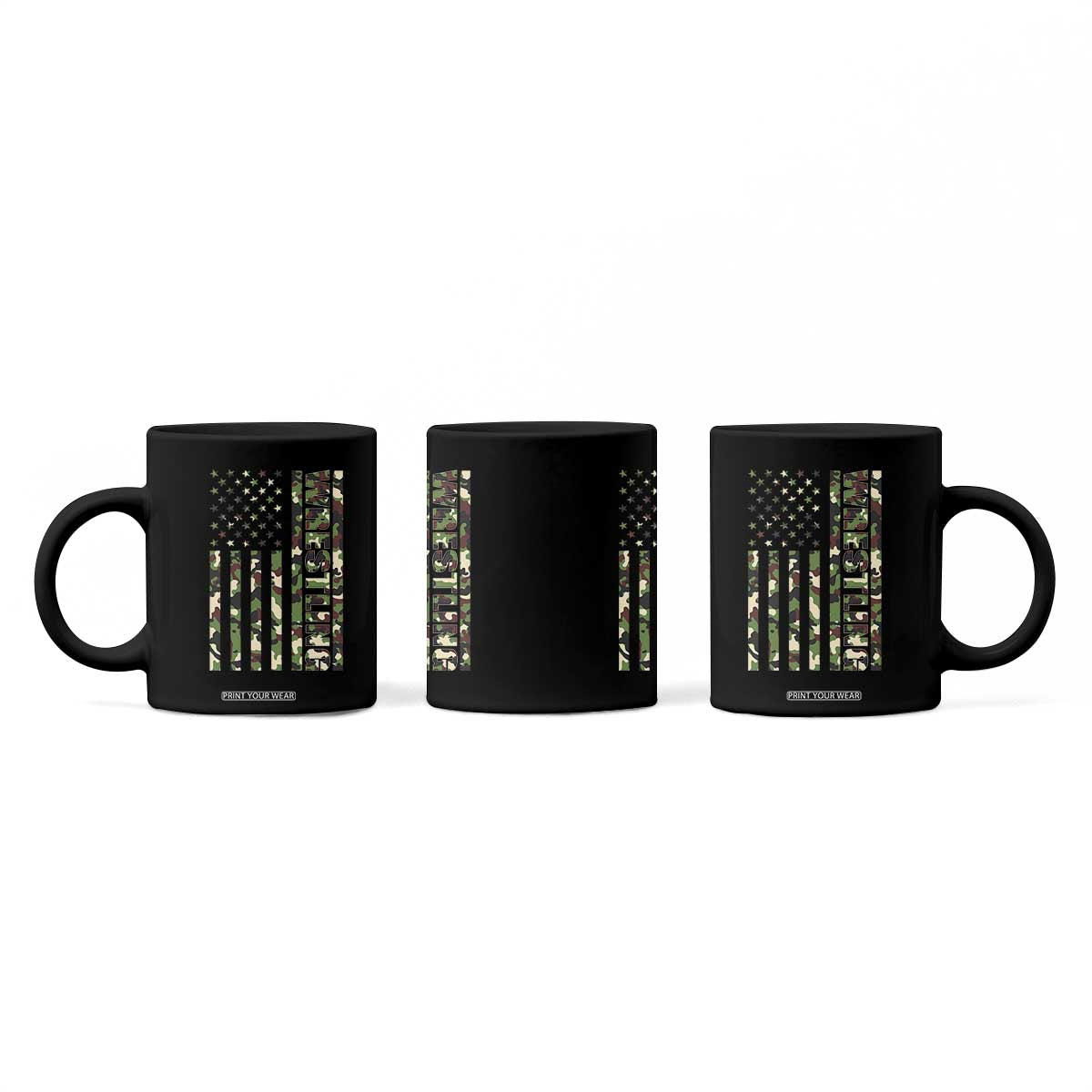 Wrestling American Flag Camo Wrestler Coffee Mug TS10 Print Your Wear