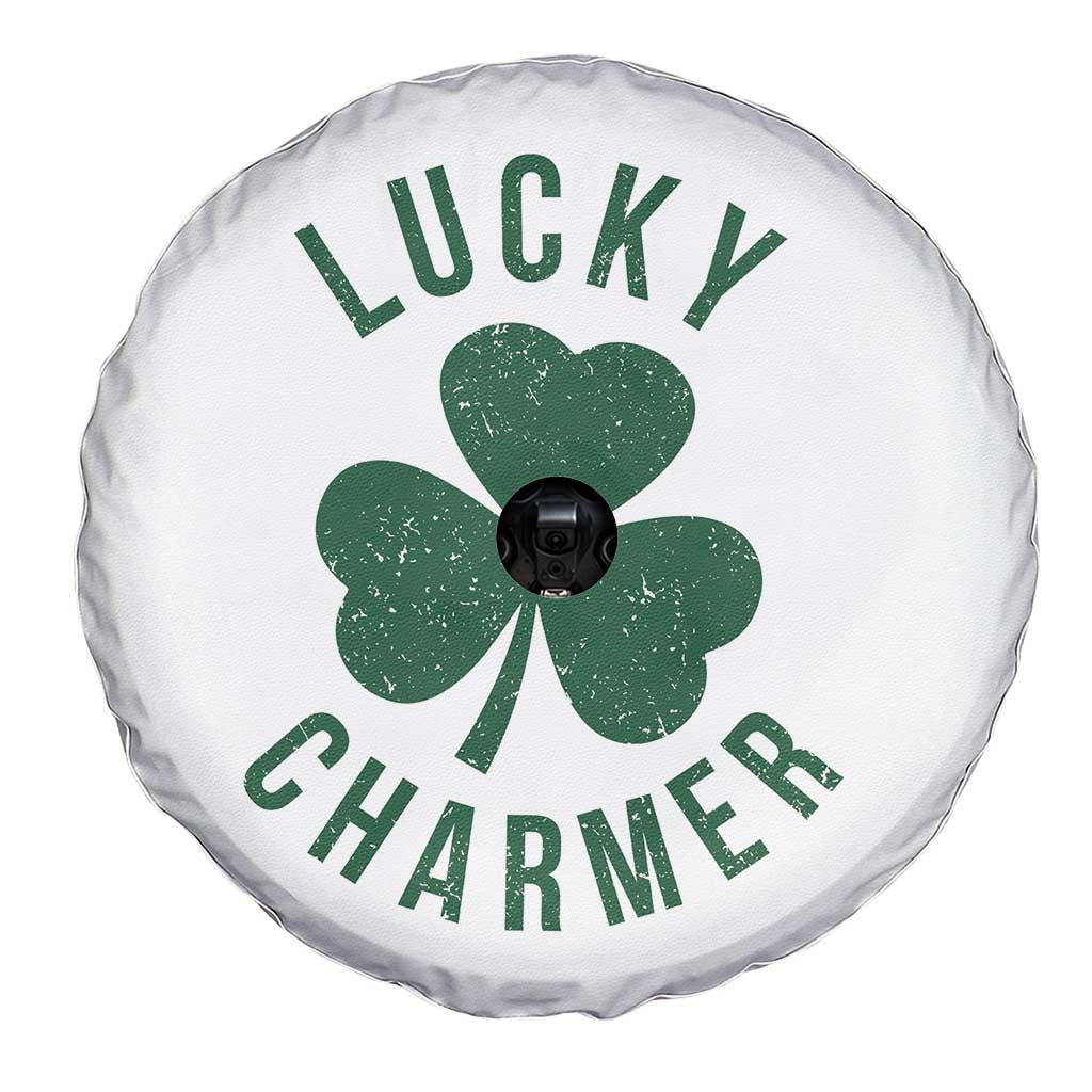 Funny Irish St Patricks Day Shamrock Spare Tire Cover Lucky Charmer TS10 Print Your Wear
