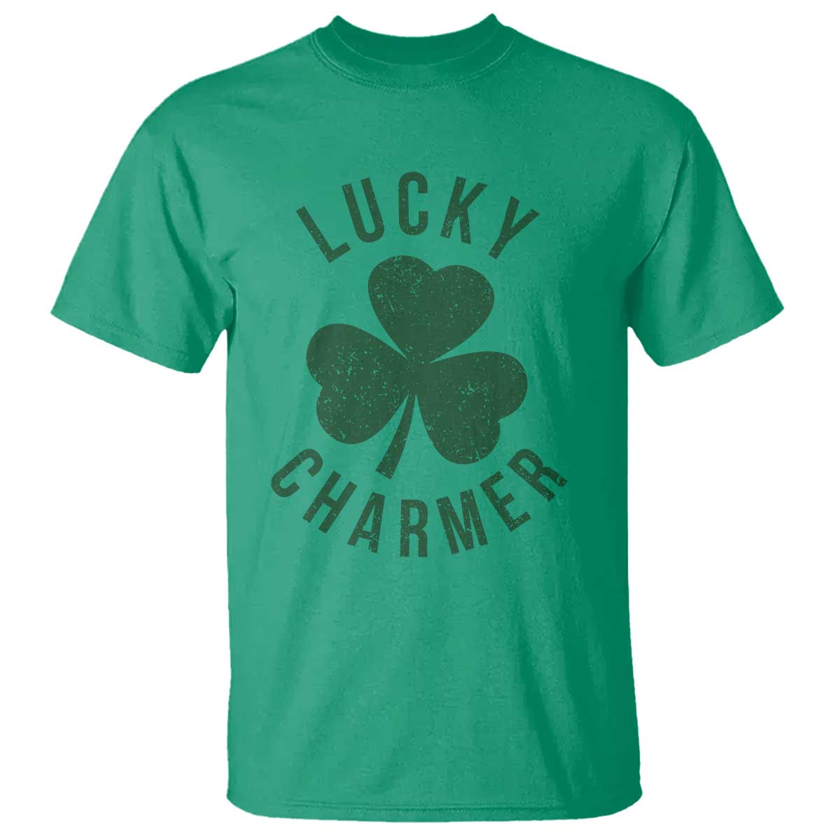 Funny Irish St Patricks Day Shamrock T Shirt Lucky Charmer TS10 Irish Green Print Your Wear