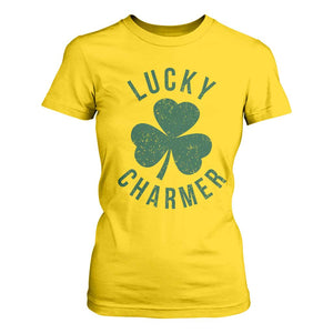 Funny Irish St Patricks Day Shamrock T Shirt For Women Lucky Charmer TS10 Daisy Print Your Wear