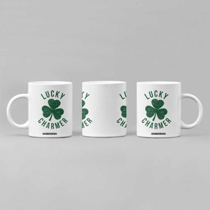 Funny Irish St Patricks Day Shamrock Coffee Mug Lucky Charmer TS10 Print Your Wear