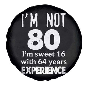 80th Birthday Spare Tire Cover Funny 80 Year Old Gift TS10 Print Your Wear