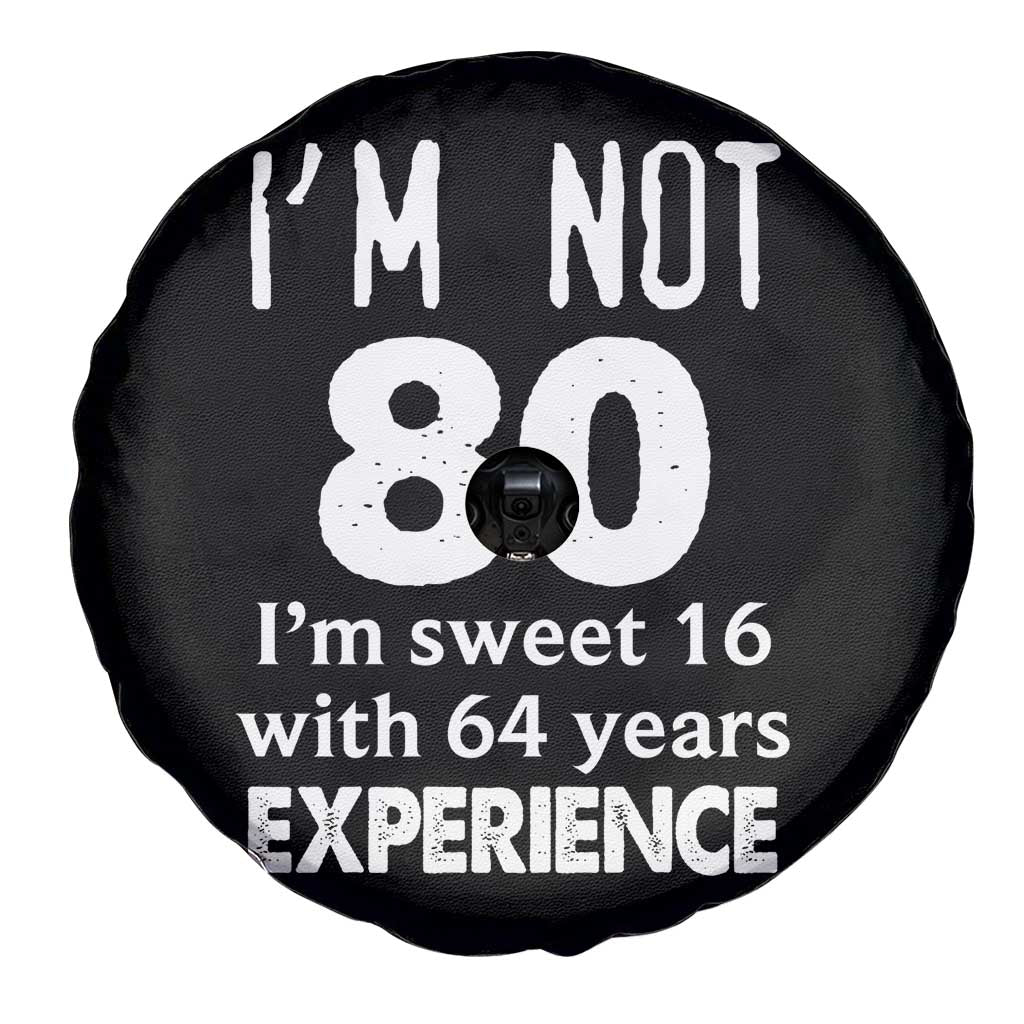 80th Birthday Spare Tire Cover Funny 80 Year Old Gift TS10 Print Your Wear