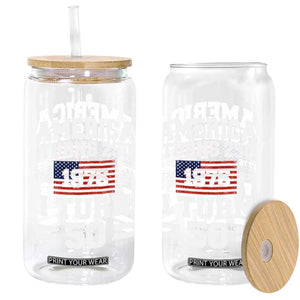 America Turns 250 I Turn 50 50th Birthday Glass Can USA 250th Anniversary 1976 50 Year Old Gift