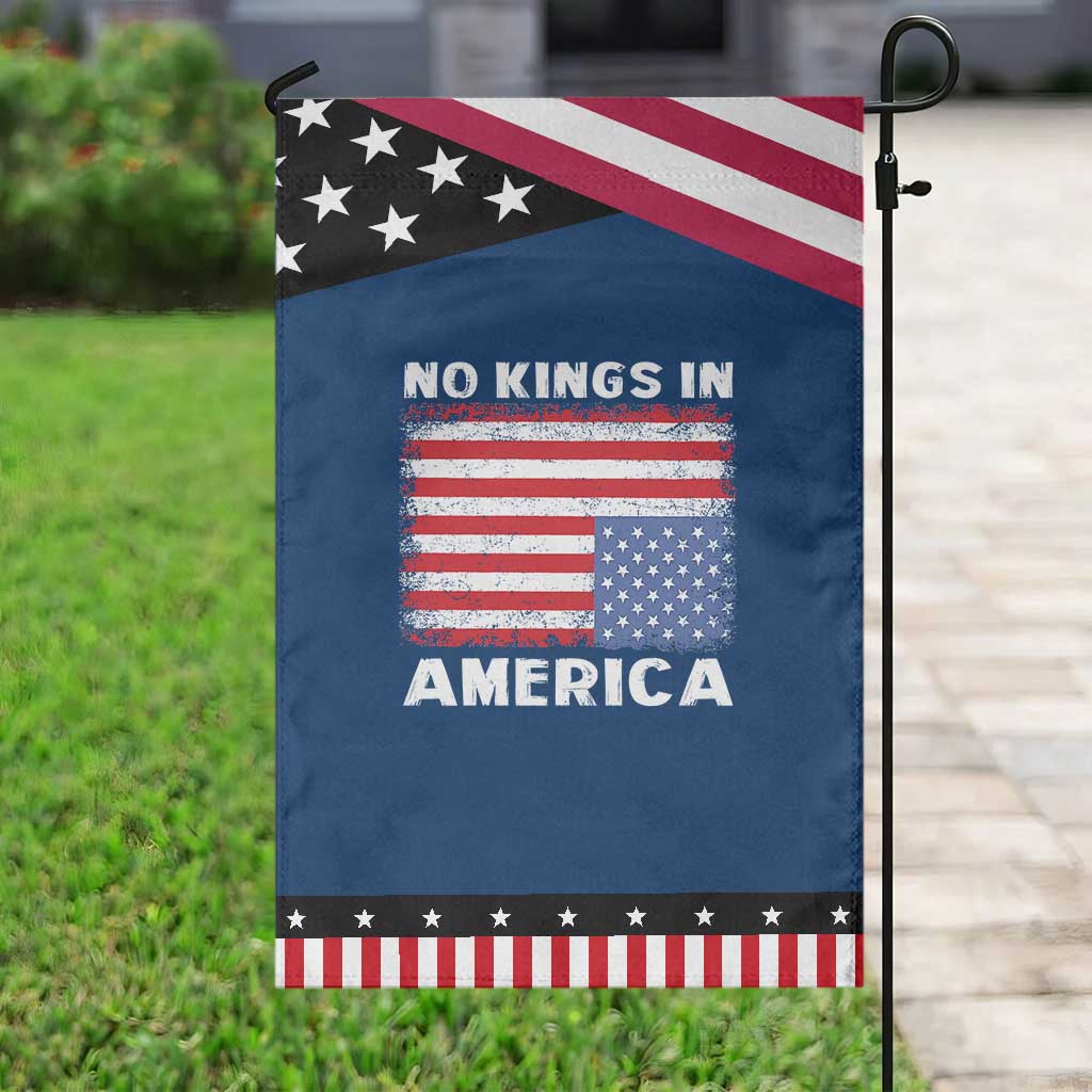 Snarky No Kings In America Garden Flag 86 47 No Faux King Way US Flag Upside Down TS10 Classic Blue Black Print Your Wear