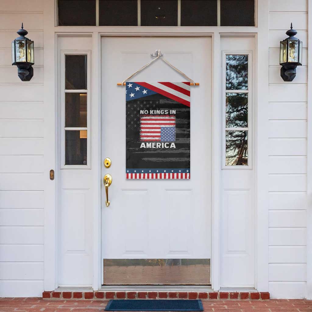 Snarky No Kings In America Garden Flag 86 47 No Faux King Way US Flag Upside Down TS10 Print Your Wear