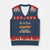 We The People No Kings In America V-Neck Knit Sweater Vest Pride Month LGBTQ TS10 Navy Red Print Your Wear