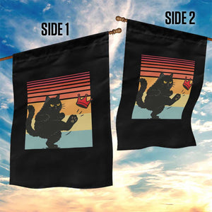 No Kings Black Cat Garden Flag Funny Kitten Social Justice TS10 Print Your Wear