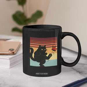 No Kings Black Cat Coffee Mug Funny Kitten Social Justice TS10 Print Your Wear