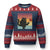 No Kings Black Cat Ugly Christmas Sweater Funny Kitten Social Justice - Print Your Wear