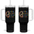 No Kings No Fascists Tumbler With Handle Floral Peace Sign Social Justice TS10 One Size: 40 oz Black Print Your Wear