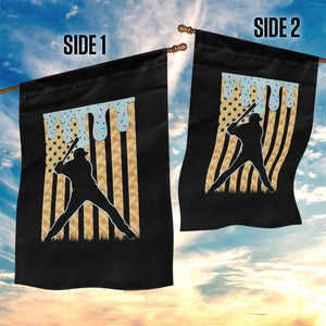 Baseball Drip Garden Flag Dripping Ice Cream Sprinkles American Flag Boys TS10 Print Your Wear
