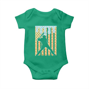 Baseball Drip Baby Onesie Dripping Ice Cream Sprinkles American Flag Boys TS10 Irish Green Print Your Wear