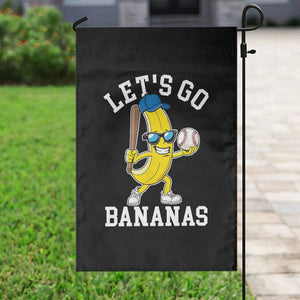 Funny Banana Garden Flag Lets Go Bananas TS10 Print Your Wear