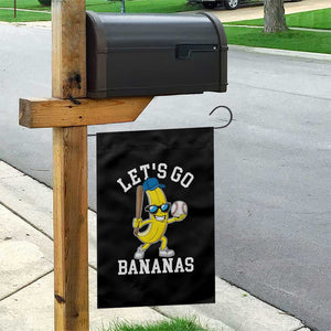 Funny Banana Garden Flag Lets Go Bananas TS10 Print Your Wear