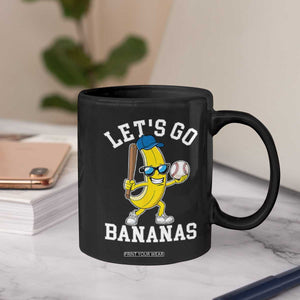 Funny Banana Coffee Mug Lets Go Bananas TS10 Print Your Wear