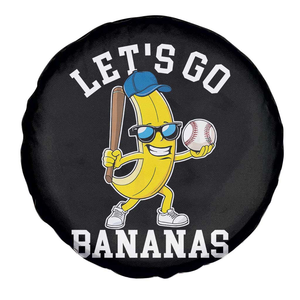 Funny Banana Spare Tire Cover Lets Go Bananas TS10 Print Your Wear