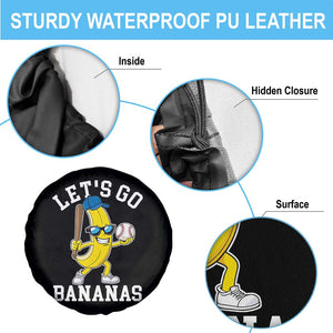 Funny Banana Spare Tire Cover Lets Go Bananas TS10 Print Your Wear