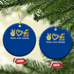Funny Love Bananas Ceramic Ornament Cute Banana Gifts TS10 1pc Blue Print Your Wear