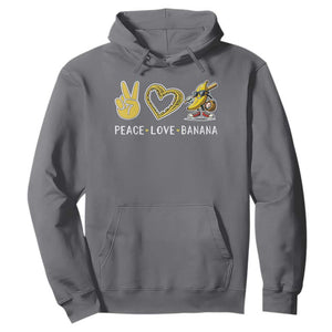 Funny Love Bananas Hoodie Cute Banana Gifts TS10 Charcoal Print Your Wear