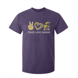 Funny Love Bananas T Shirt For Kid Cute Banana Gifts TS10 Purple Print Your Wear