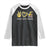 Funny Love Bananas Raglan Shirt Cute Banana Gifts TS10 Black White Print Your Wear