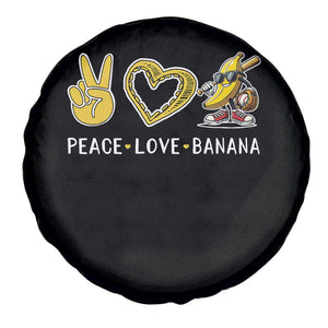 Funny Love Bananas Spare Tire Cover Cute Banana Gifts TS10 Print Your Wear