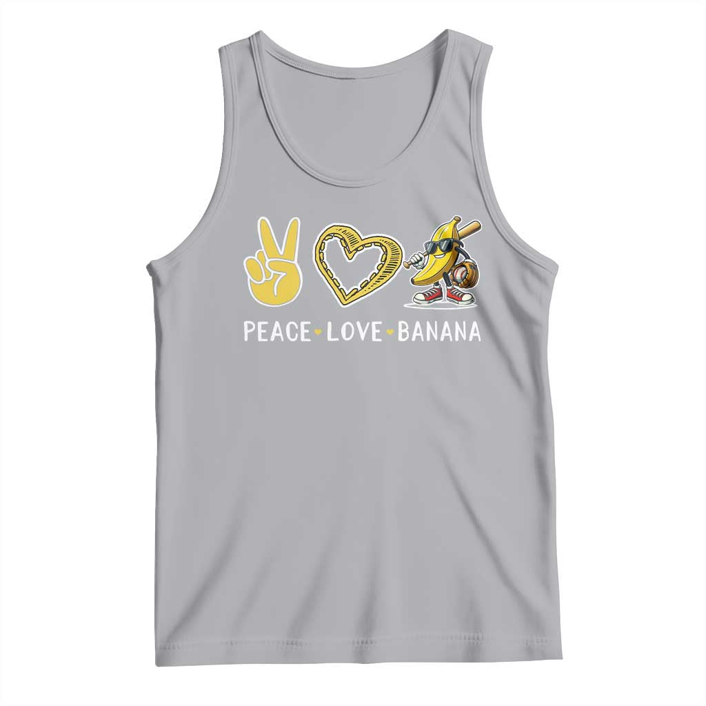 Funny Love Bananas Tank Top Cute Banana Gifts TS10 Athletic Heather Print Your Wear
