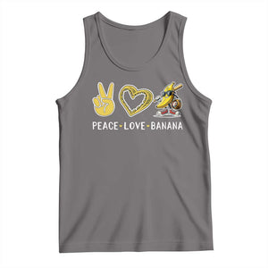 Funny Love Bananas Tank Top Cute Banana Gifts TS10 Deep Heather Print Your Wear