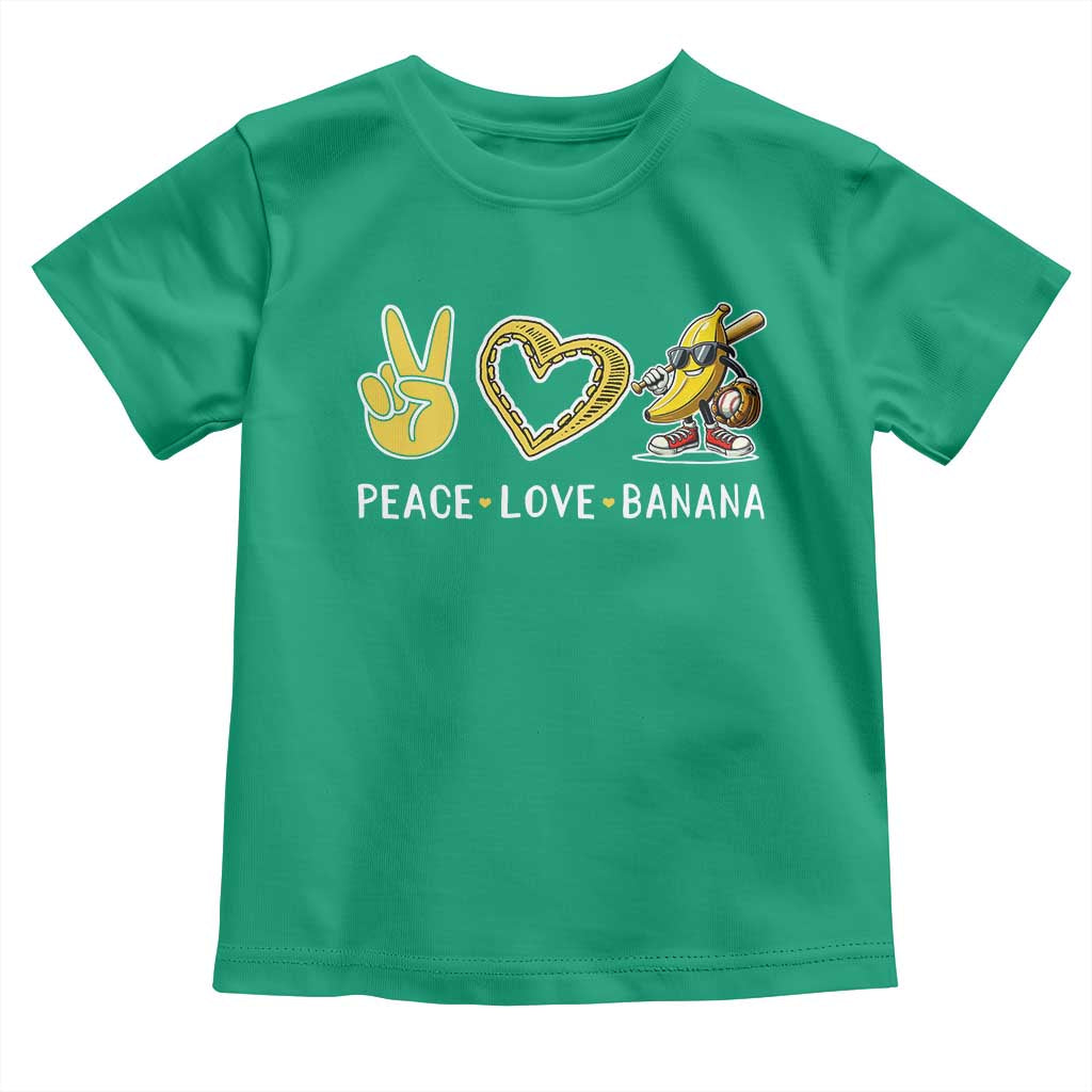 Funny Love Bananas Toddler T Shirt Cute Banana Gifts TS10 Irish Green Print Your Wear