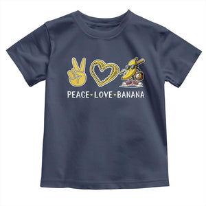 Funny Love Bananas Toddler T Shirt Cute Banana Gifts TS10 Navy Print Your Wear