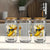 Retro Bananas Glass Can Vintage American Flag Banana Lover TS10 Print Your Wear