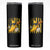 Retro Bananas Skinny Tumbler Vintage American Flag Banana Lover TS10 Black Print Your Wear