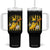 Retro Bananas Tumbler With Handle Vintage American Flag Banana Lover TS10 One Size: 40 oz Black Print Your Wear