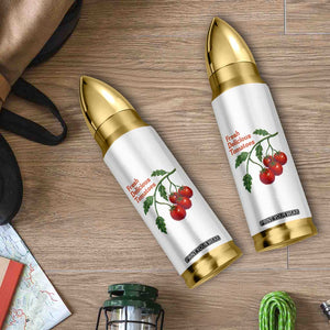 Subtle FDT Bullet Tumbler Fresh Delicious Tomatoes Retro Tomato Vine Graphic Political Humor