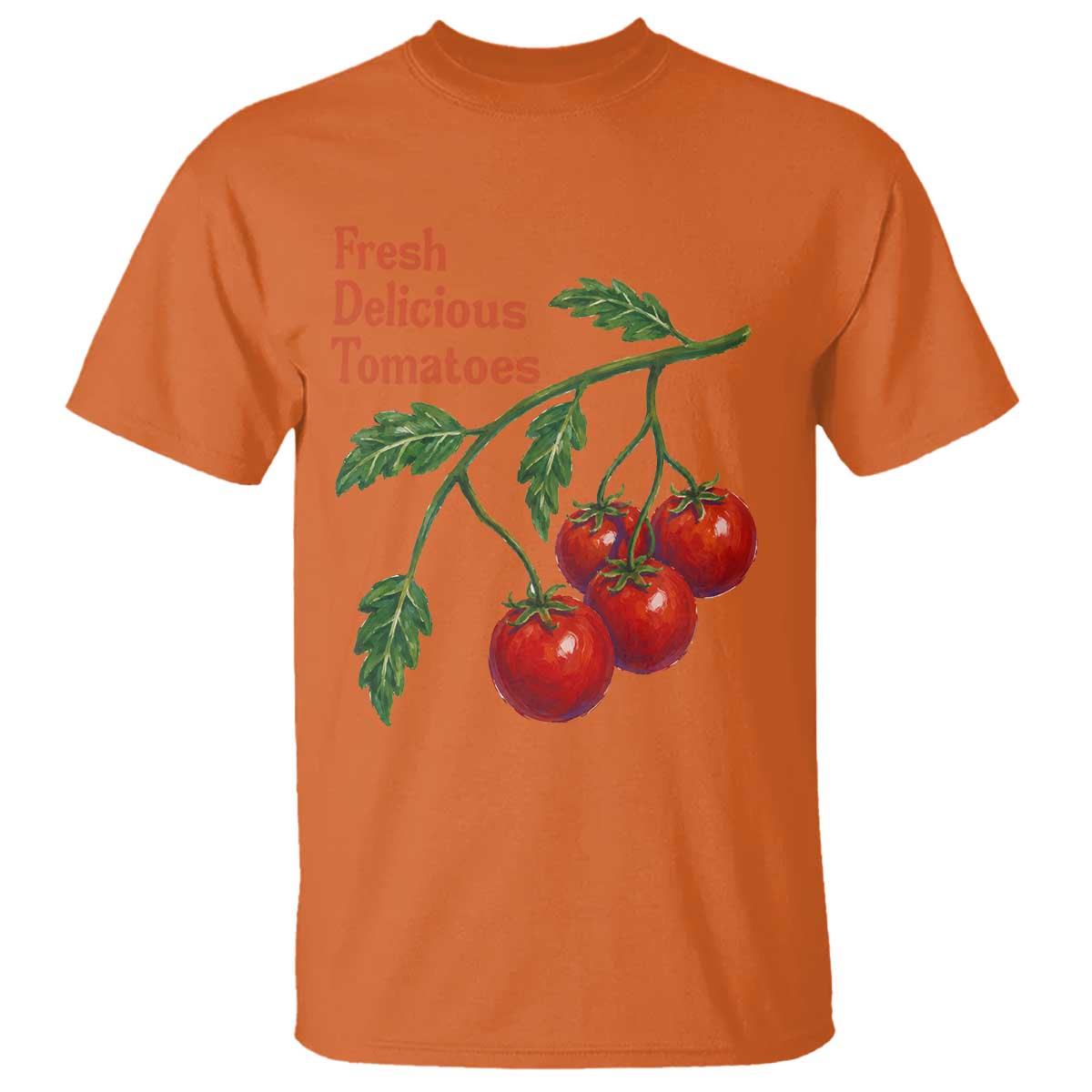 Subtle FDT T Shirt Fresh Delicious Tomatoes Retro Tomato Vine Graphic Political Humor TS10 Print Your Wear