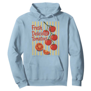 Subtle FDT Hoodie Fresh Delicious Tomatoes Striped Retro Vintage 80s Subtle FDT