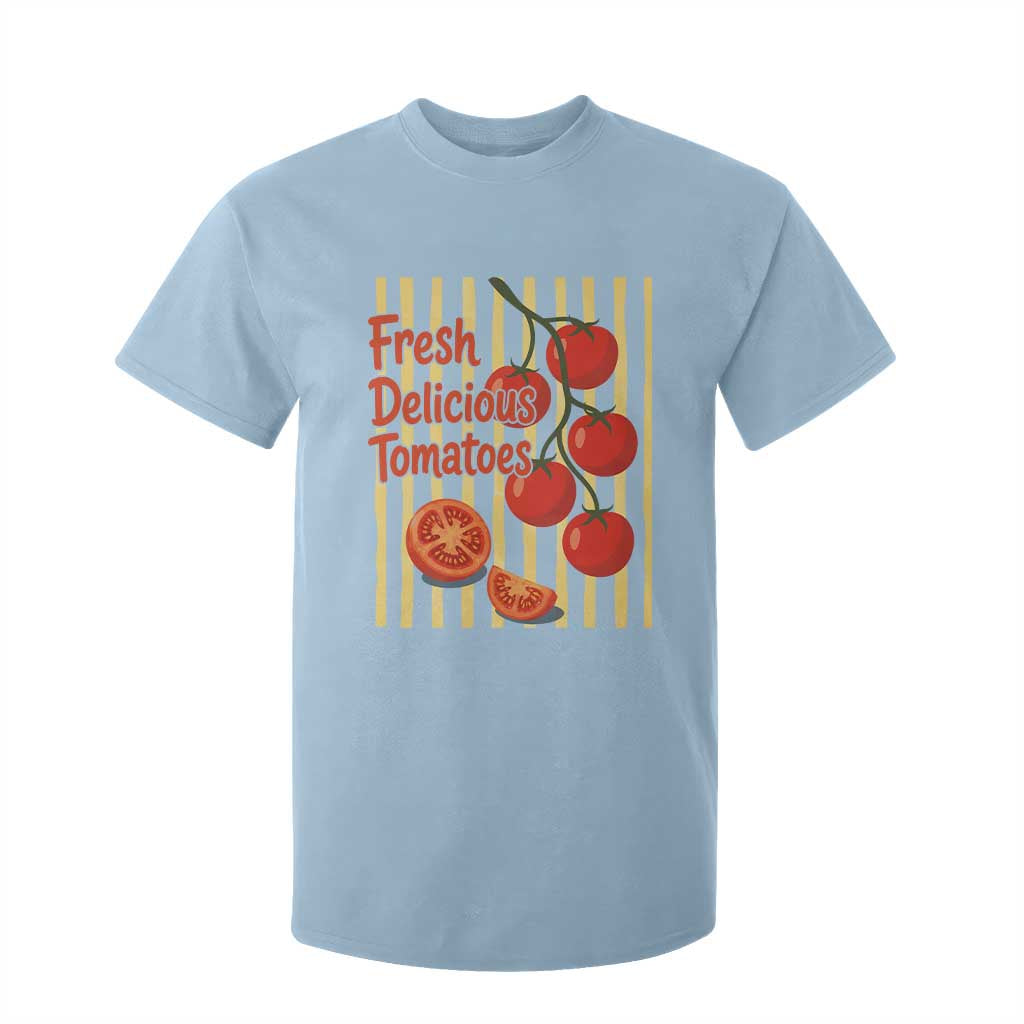 Subtle FDT T Shirt For Kid Fresh Delicious Tomatoes Striped Retro Vintage 80s Subtle FDT