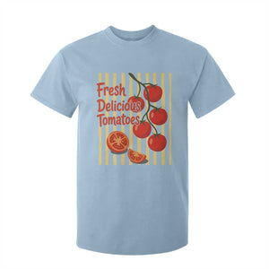 Subtle FDT T Shirt For Kid Fresh Delicious Tomatoes Striped Retro Vintage 80s Subtle FDT