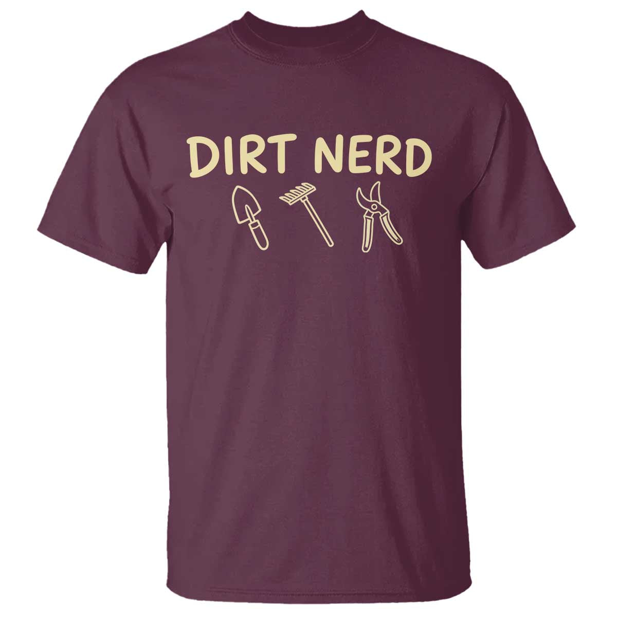Dirt Nerd T Shirt Funny Gardening Lover Gardener