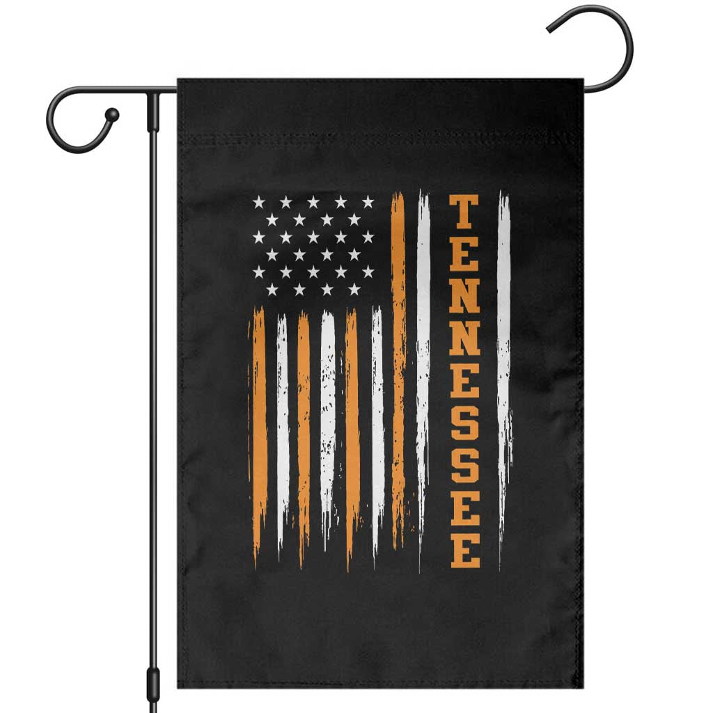 Vintage Tennessee Garden Flag Retro Classic TN Orange Print Retro American Flag