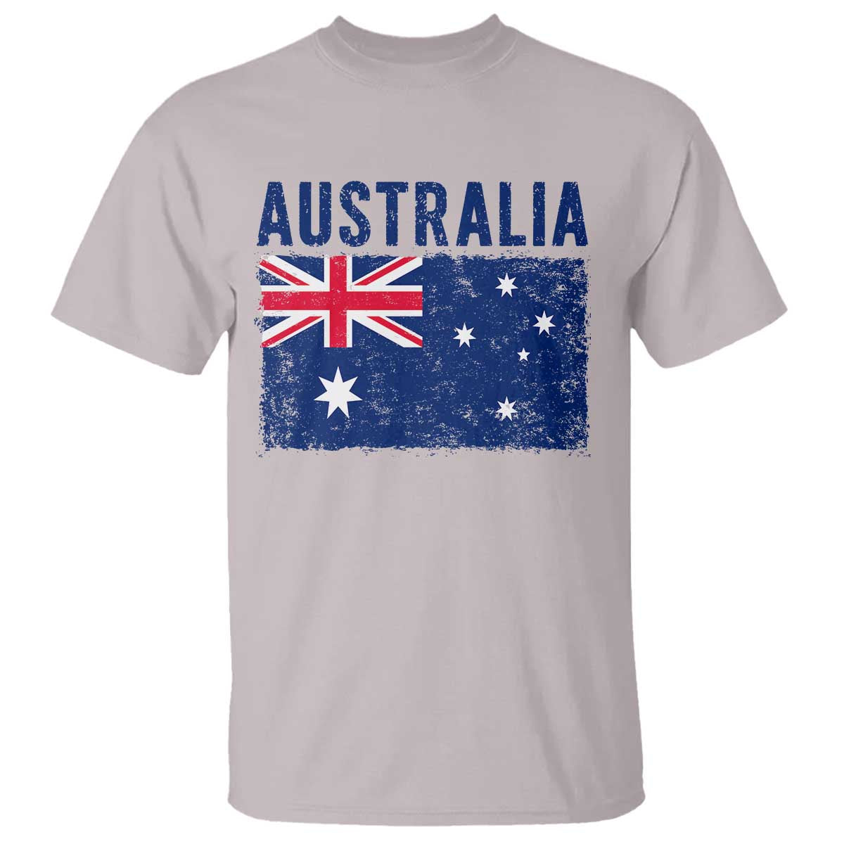 Vintage Australia Flag T Shirt Distressed Patriotic Country Pride Graphic