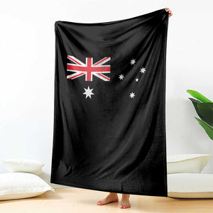 Vintage Australian Flag Throw Blanket Australia Distressed Patriotic Southern Cross Country Pride Graphic