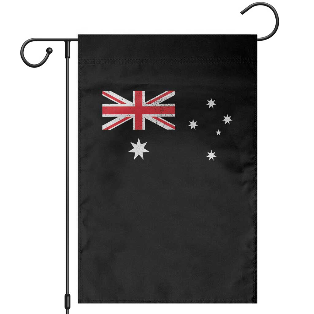 Vintage Australian Flag Garden Flag Australia Distressed Patriotic Southern Cross Country Pride Graphic