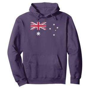Vintage Australian Flag Hoodie Australia Distressed Patriotic Southern Cross Country Pride Graphic